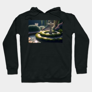 Water Garden of Peace Hoodie